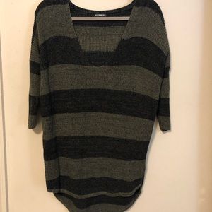 Express half sleeves sweater